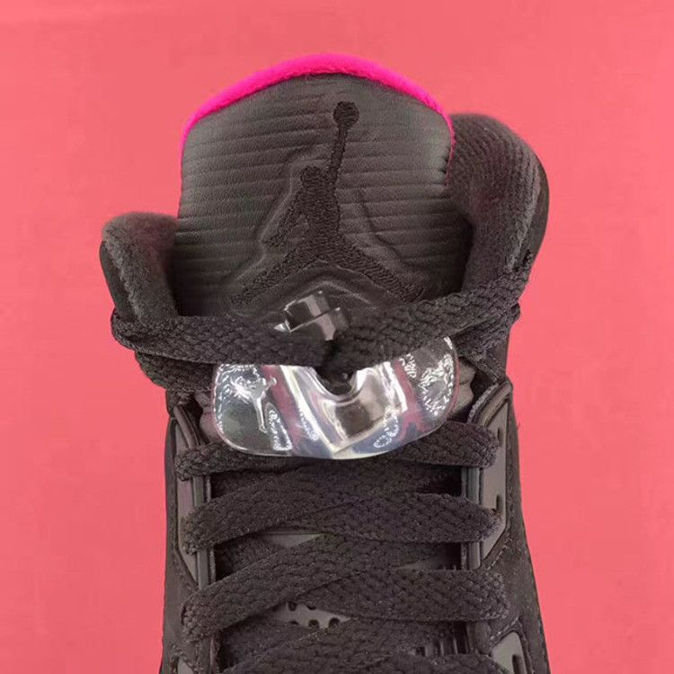 Jordan 5 Retro Black Deadly Pink (GS)