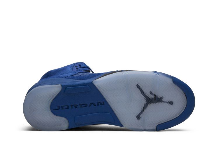 Jordan 5 Retro Blue Suede (GS)