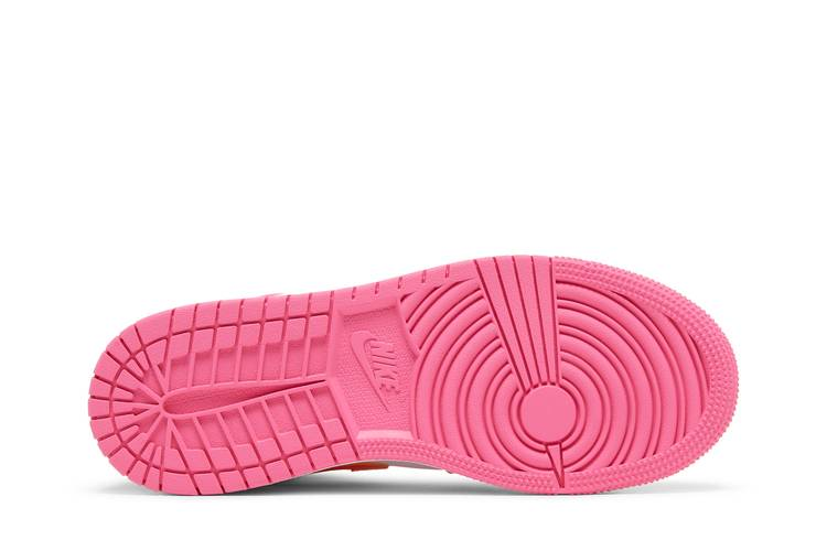 Jordan 1 Mid Pinksicle Safety Orange (GS)