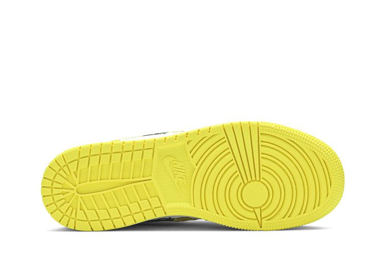 Jordan 1 Mid Dynamic Yellow Floral (GS)