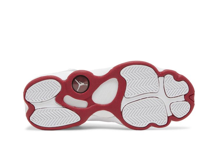Jordan 6 Rings White Red Sole