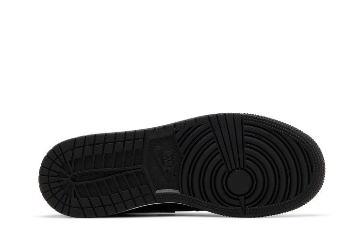 Jordan 1 Mid Black Metallic Gold Swoosh (GS)
