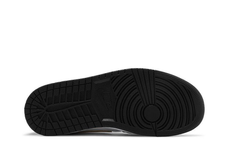 Jordan 1 Mid White Pollen Black