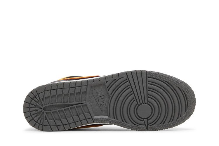 Jordan 1 Low SE Light Graphite Vivid Orange (GS)