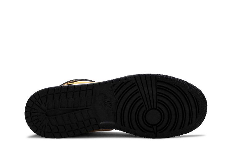 Jordan 1 Mid White Pollen Black (GS)