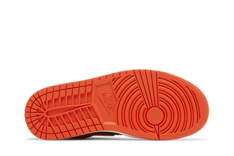 Jordan 1 Mid SE Rush Orange Crimson Bliss (Women's)