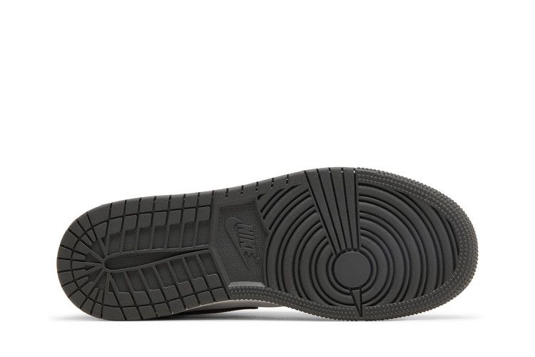 Jordan 1 Mid Black White Iron Grey (GS)