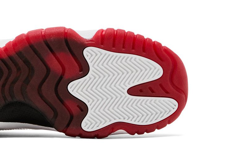 Jordan 11 Retro Low White Varsity Red (GS)