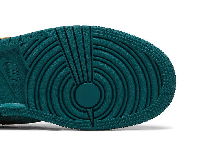 Jordan 1 Low SE Geode Teal Metallic Gold (GS)