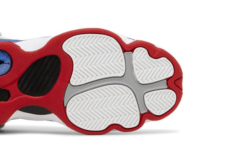 Jordan 6 Rings White University Red Light Steel Grey True Blue (GS)