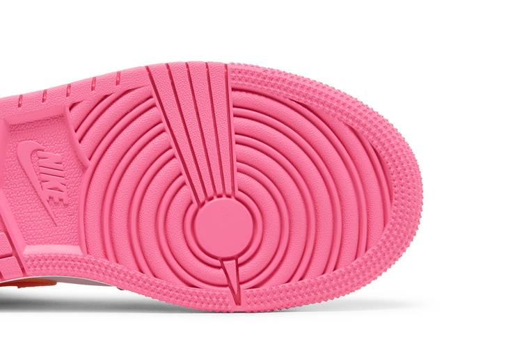 Jordan 1 Mid Pinksicle Safety Orange (GS)