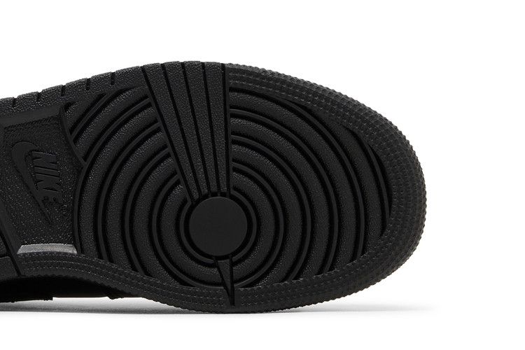 Jordan 1 Mid Triple Black (GS)