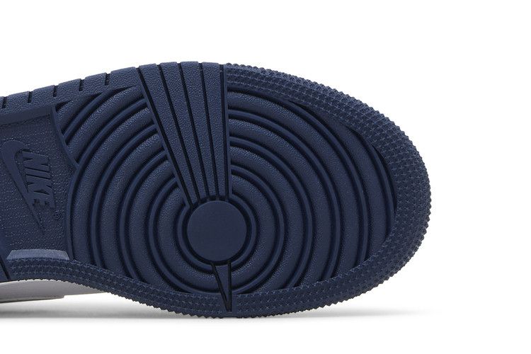 Jordan 1 Low Midnight Navy Wolf Grey (GS)