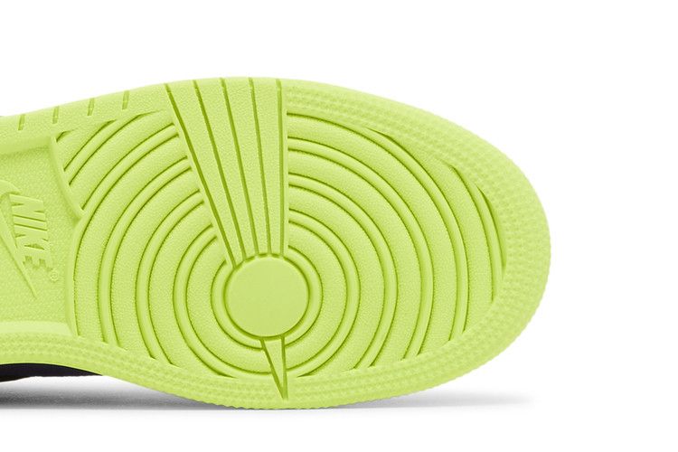 Jordan 1 Mid SE Volt Vivid Orange (GS)