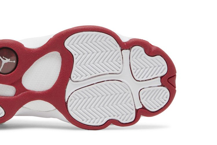 Jordan 6 Rings White Red Sole