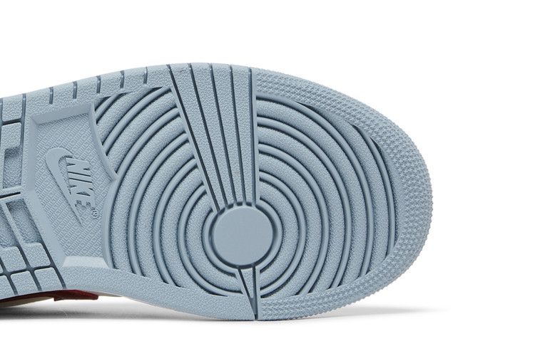 Jordan 1 Low Blue Whisper Dune Red (Women's)