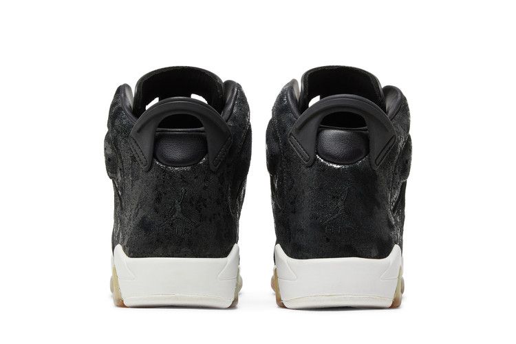 Jordan 6 Retro Heiress Black Suede (GS)