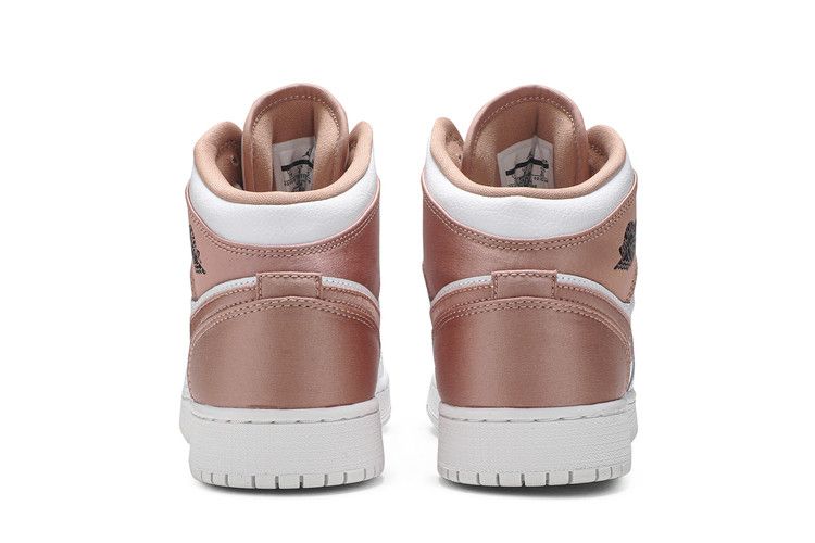 Jordan 1 Mid White Rose Gold (GS)