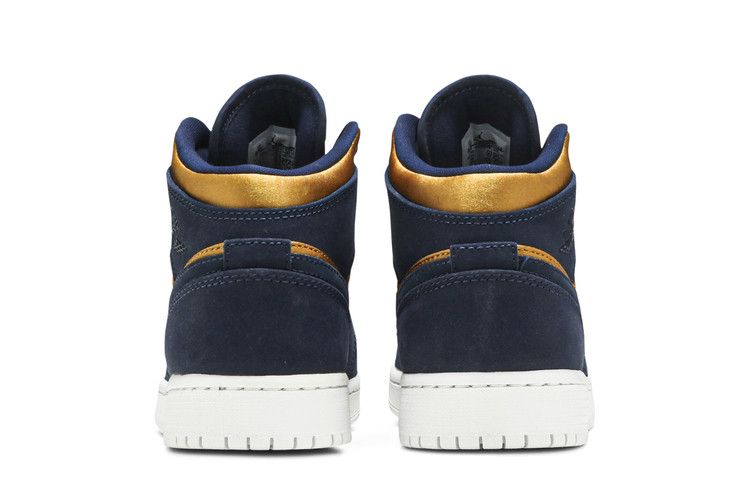 Jordan 1 Mid Obsidian Desert Ochre (GS)