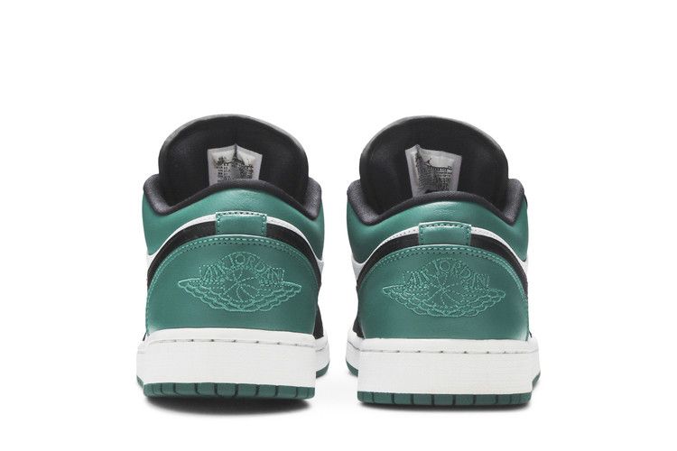 Jordan 1 Low White Black Mystic Green