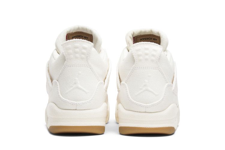 Jordan 4 Retro Levi's White (GS) (Levi's Tag)