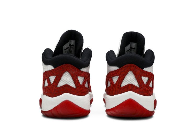 Jordan 11 Retro Low IE White Gym Red (GS)