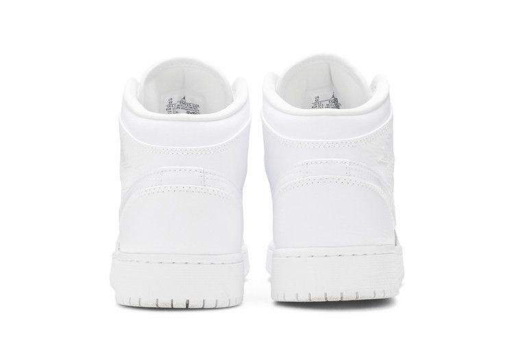 Jordan 1 Mid Triple White (2020) (GS)