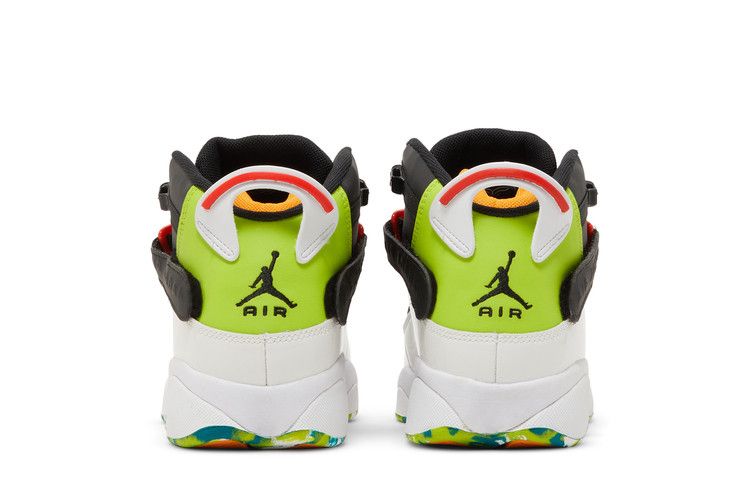Jordan 6 Rings White Neon Green (GS)