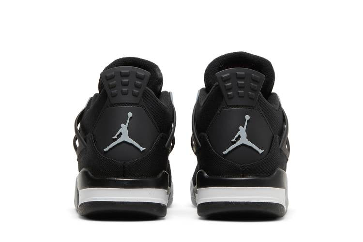 Jordan 4 Retro Black Canvas (GS)