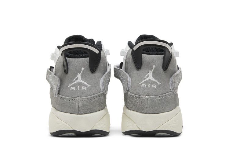 Jordan 6 Rings Light Smoke Grey Black Sail White (GS)