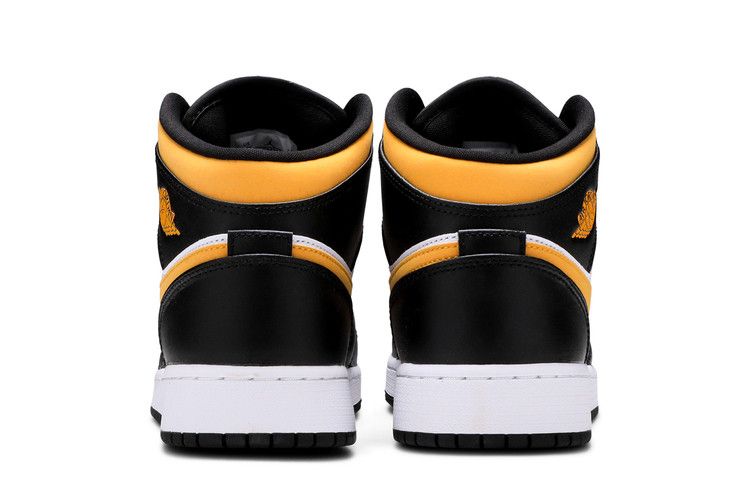 Jordan 1 Mid White Pollen Black (GS)