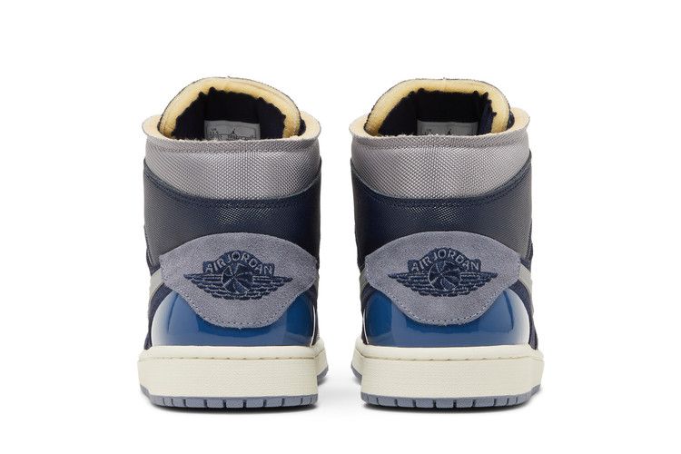 Jordan 1 Mid SE Craft Obsidian French Blue Ashen Slate White