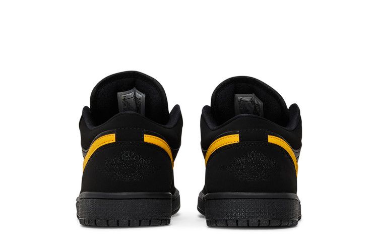 Jordan 1 Low Black University Gold