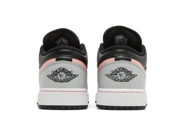 Jordan 1 Low Black Grey Pink (GS)