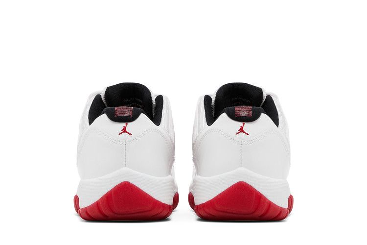 Jordan 11 Retro Low White Varsity Red (GS)