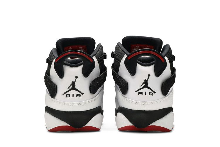 Jordan 6 Rings Black White Gym Red