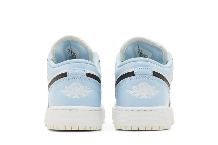 Jordan 1 Low Ice Blue Black (GS)