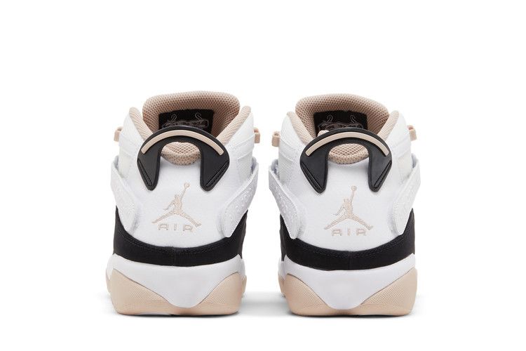 Jordan 6 Rings White Fossil Stone Black