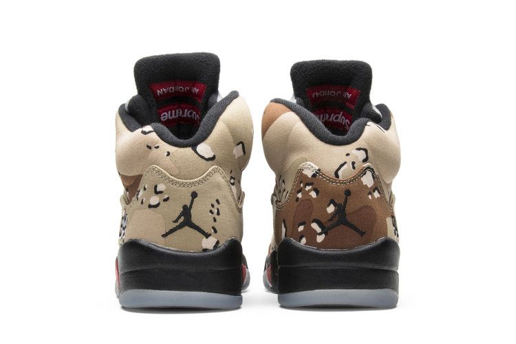 Jordan 5 Retro Supreme Desert Camo