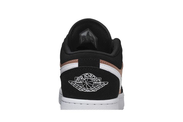 Jordan 1 Low Black White Rose Gold (GS)
