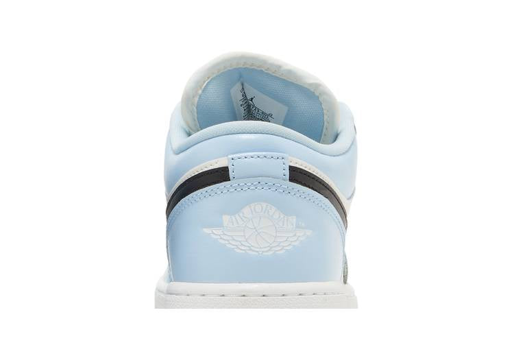 Jordan 1 Low Ice Blue Black (GS)