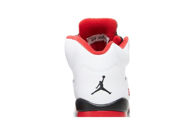 Jordan 5 Retro Fire Red Black Tongue (2013) (GS)