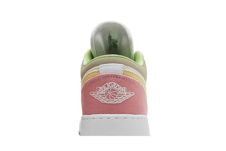 Jordan 1 Low Pastel Grind Vivid Green (GS)