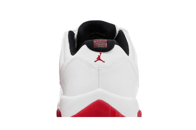 Jordan 11 Retro Low White Varsity Red (GS)