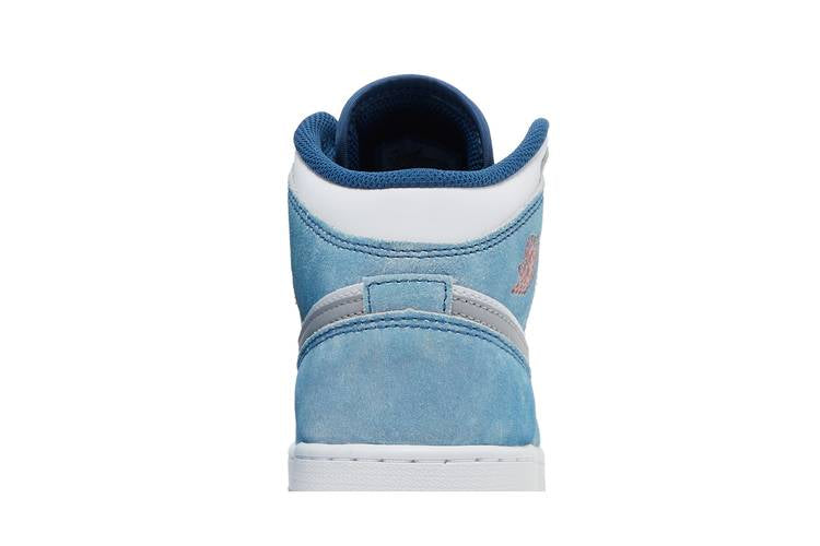 Jordan 1 Mid SE French Blue Light Steel (GS)