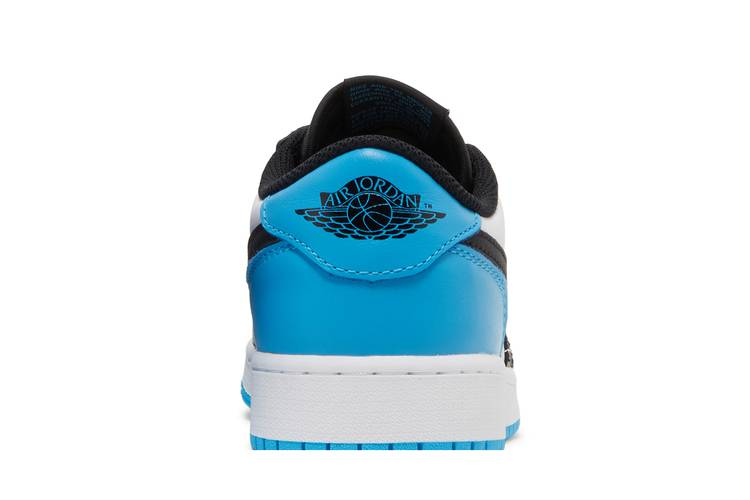 Jordan 1 Retro Low OG Black Dark Powder Blue (GS)