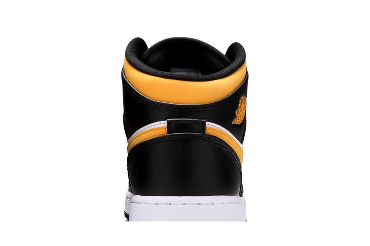 Jordan 1 Mid White Pollen Black (GS)