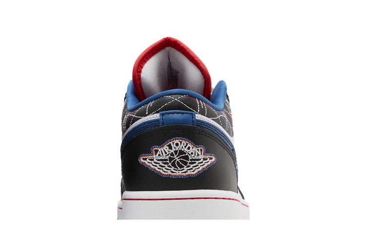 Jordan 1 Low SE Industrial Blue Sashiko