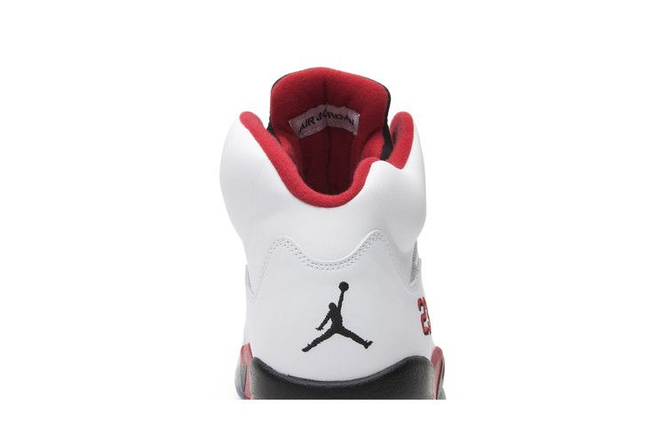 Jordan 5 Retro Fire Red Black Tongue (2013)