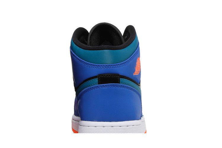 Jordan 1 Mid Racer Blue Green Abyss (GS)